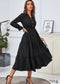 Autumn and WinterBacl boho dress